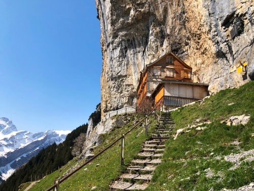 restaurant Äscher, Weissbad, Suisse