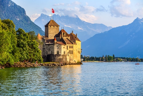 lac Léman, Lac de Genève, Suisse